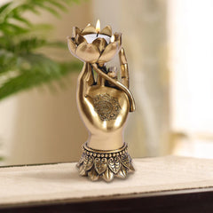 Buddha Hand Candle Holder