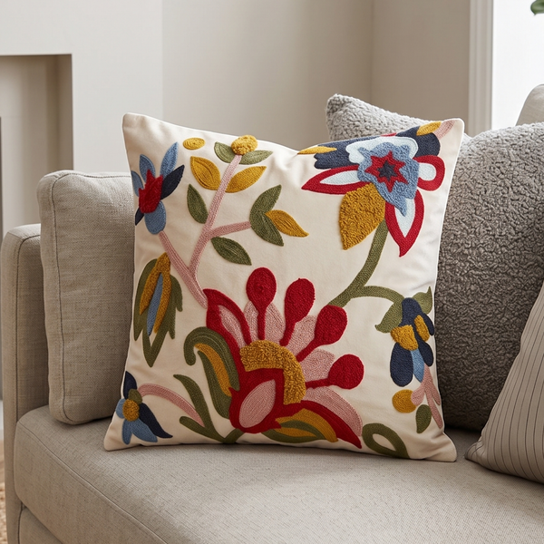 Scarlet Garden Embroidered - 16