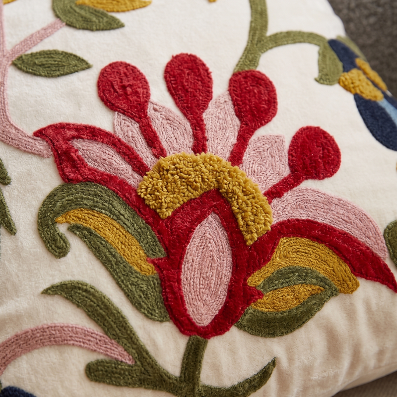 Scarlet Garden Embroidered - 16