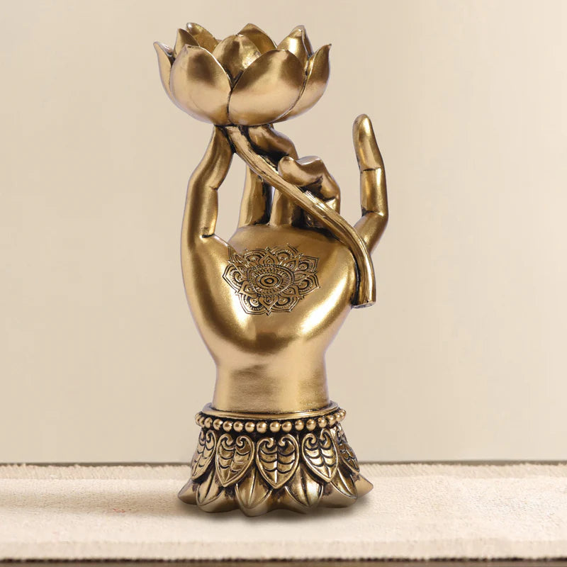Buddha Hand Candle Holder