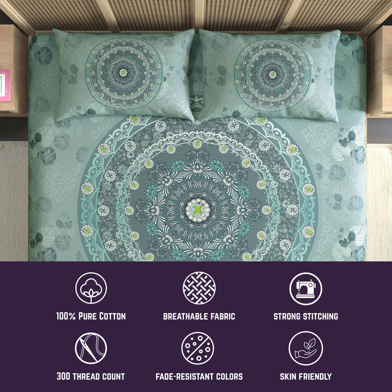 Palace Crest - Aqua 300TC