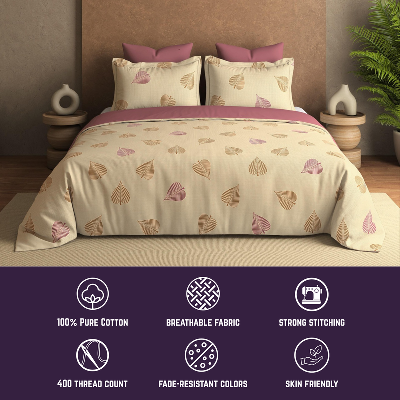 Autumn Veil - Yellow Pink 400TC