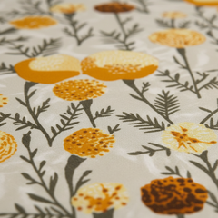 Bloomfield King Bedsheet Set | 210 TC | 100% Pure Cotton | 2 Pillow Covers with Piping | Mustard