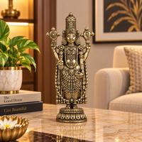 Lord Venkateswara as Tirupati Balaji Brass Idol | 6.5