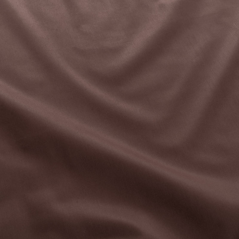 Classic Royale King Bedsheet Set | 400 TC | 100% Satin Cotton | 2 Pillow Covers | Coffee