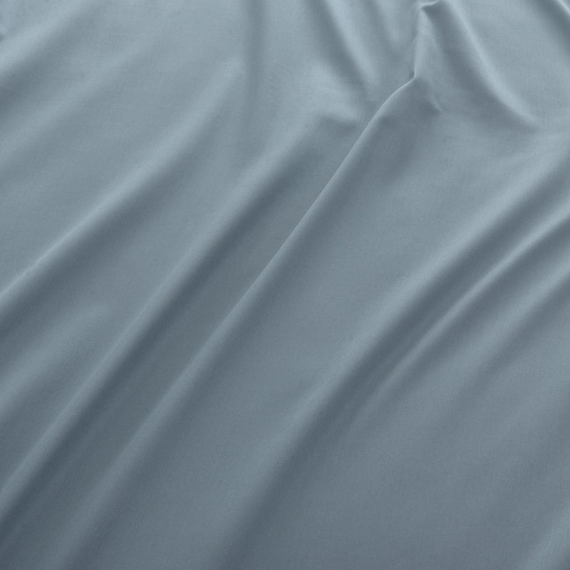 Classic Royale King Bedsheet Set | 400 TC | 100% Satin Cotton | 2 Pillow Covers | Sky Blue