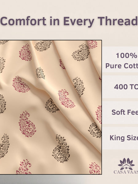 Paisley Bloom - Light Pink