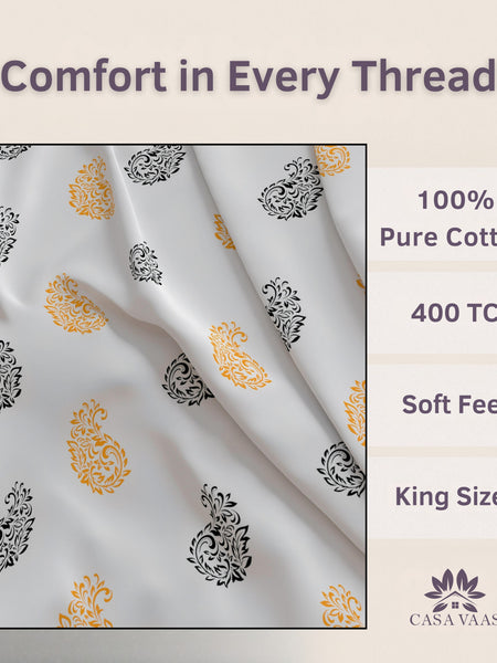 Paisley Bloom - Grey