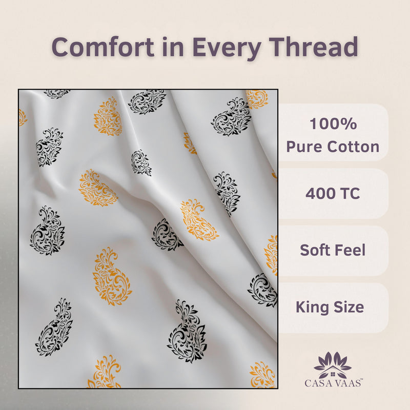 Paisley Bloom - Grey