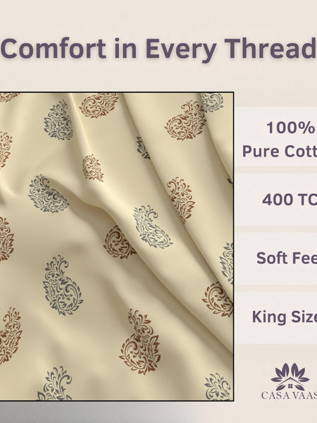 Paisley Bloom - Beige