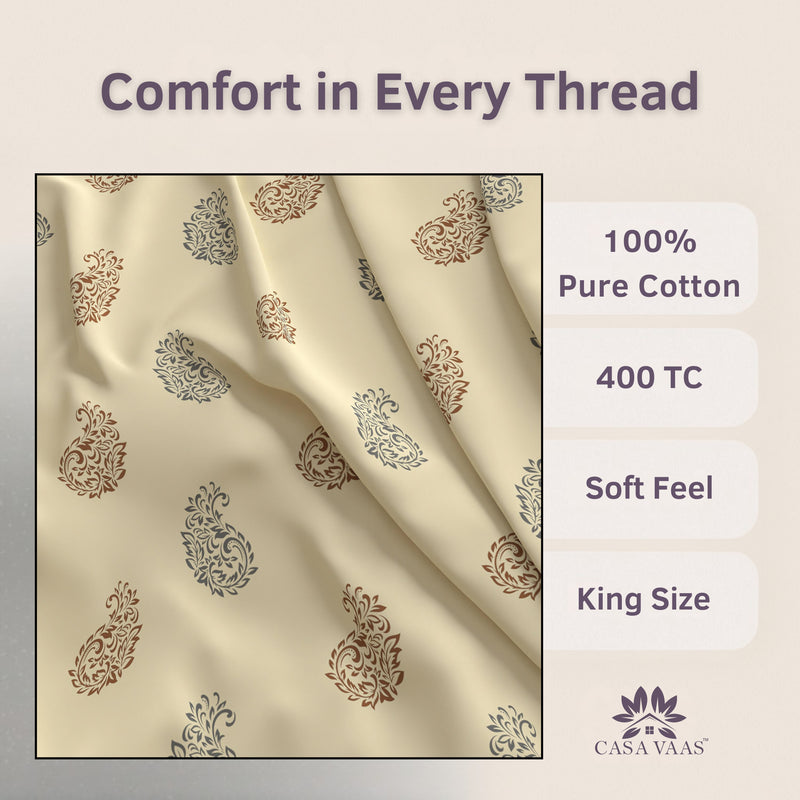 Paisley Bloom - Beige