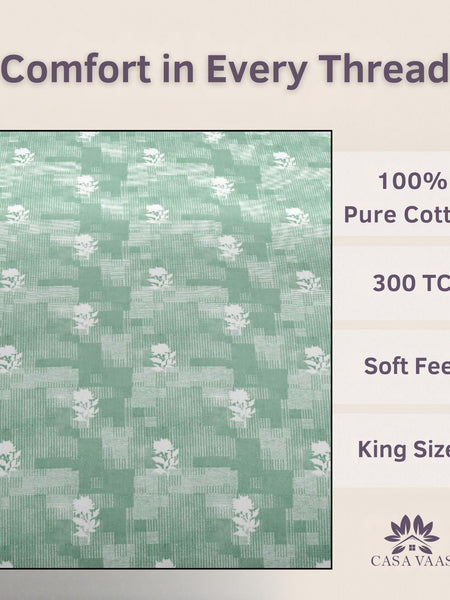 Liana Grid - Mint Green