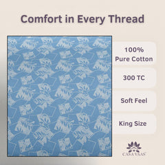 Urban Leaf - Sky Blue