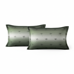 Hushed Horizon King Bedsheet Set | 400 TC | 100% Pure Cotton | 2 Pillow Covers | Sage Green