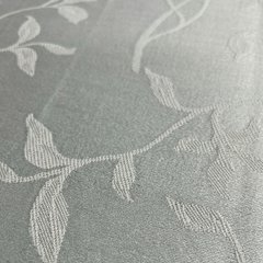 Jacquard Quiet Tendrils King Bedsheet Set | 300 TC | 100% Pure Cotton | 2 Pillow Covers
