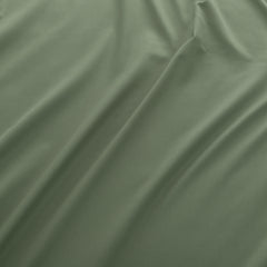 Classic Plain King Bedsheet Set | 400 TC | 100% Satin Cotton | 2 Pillow Covers | Moss