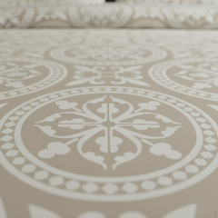 Magnolia Dune King Bedsheet Set | 400 TC | 100% Pure Cotton | 2 Pillow Covers