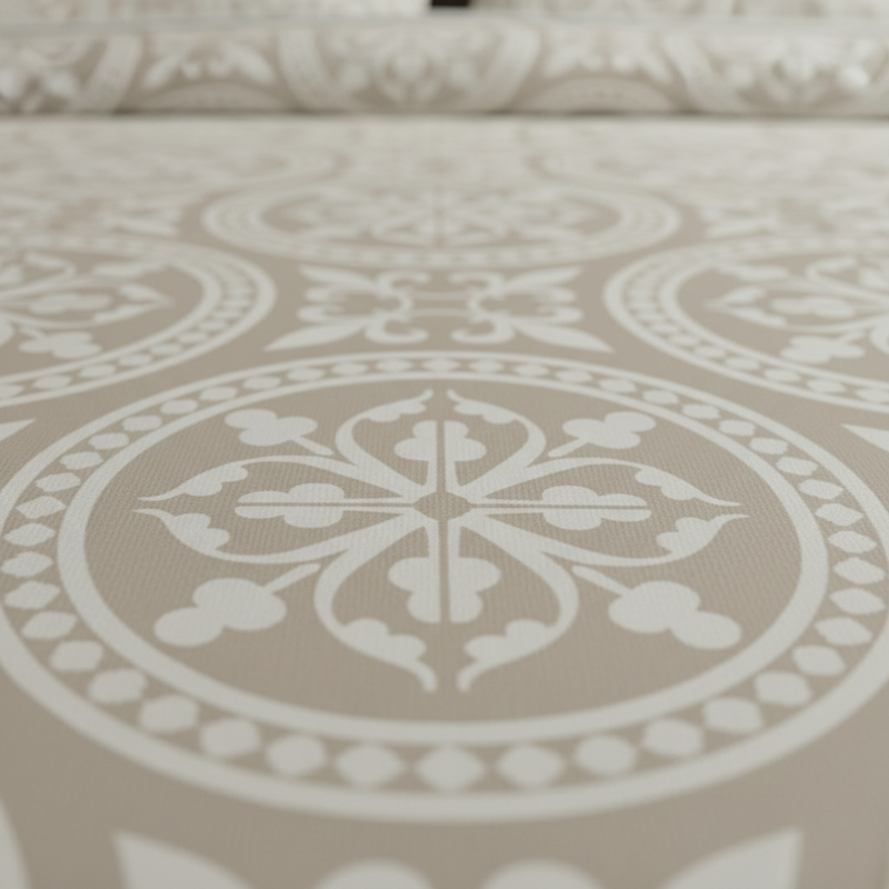 Magnolia Dune King Bedsheet Set | 400 TC | 100% Pure Cotton | 2 Pillow Covers