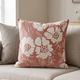 Pearl Bloom Embroidered Cushion Cover - 16x16