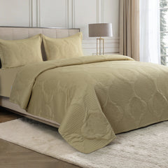 Sanctum Dynasty - Biege Bed Cover 300TC