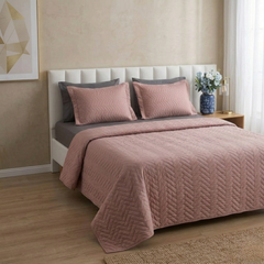 Sanctum Elite - Dusty Rose Bed Cover 300TC