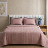 Sanctum Elite - Dusty Rose Bed Cover 300TC
