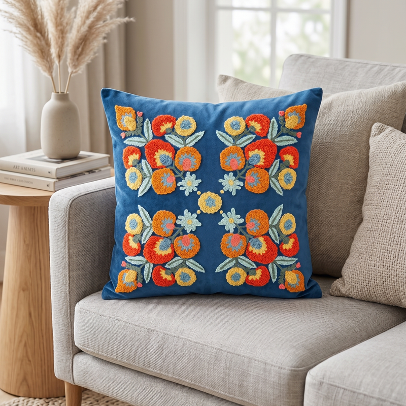 Heritage Bloom Embroidered - 16