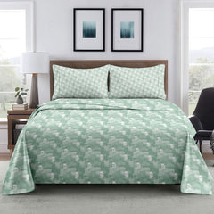 Liana Grid - Mint Green