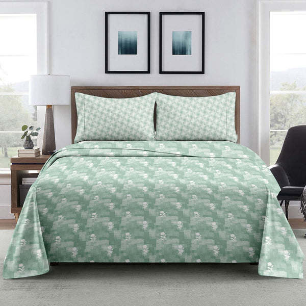 Liana Grid - Mint Green