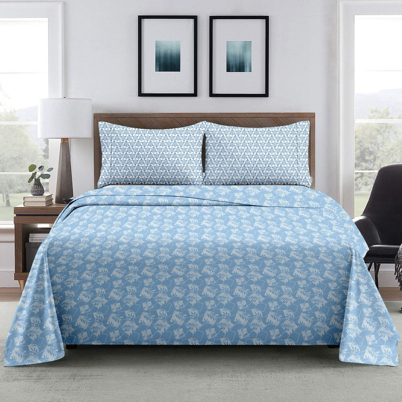 Urban Leaf - Sky Blue