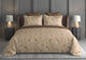 Breeze Garden King Bedsheet Set | 600 TC | 100% Satin Cotton | 2 Pillow Covers | Beige